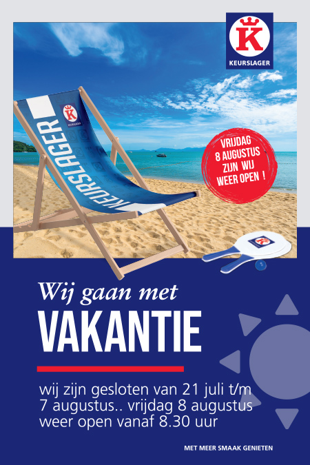 Vakantiesluiting